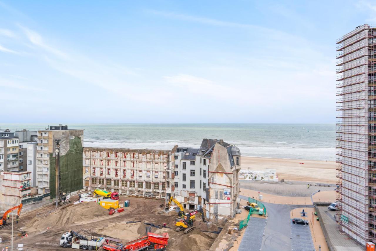 Luxueuze Vakantiestudio Met Zeezicht En Terras In Oostende Екстер'єр фото